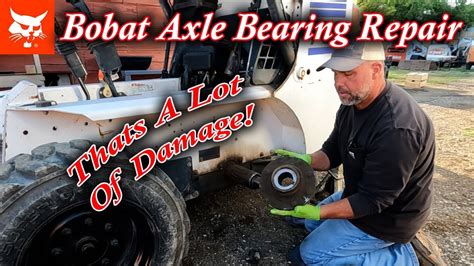 how to remove drive chain bearing on skid steer|bobcat 440b drive chain problems.